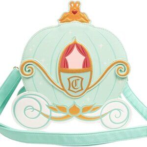 NWT Loungefly Disney Cinderella Reversable Crossbody Bag
